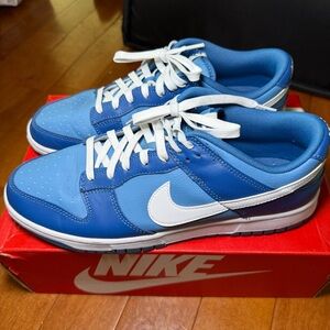 Nike Dunk Low Retro in Dark Marina Blue/White in Men’s Size 11